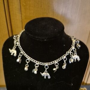 Charming Silver Animal Necklace